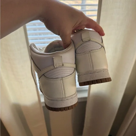 Nike Dunk High Sail Gum Sneakers - Picture 5 of 6